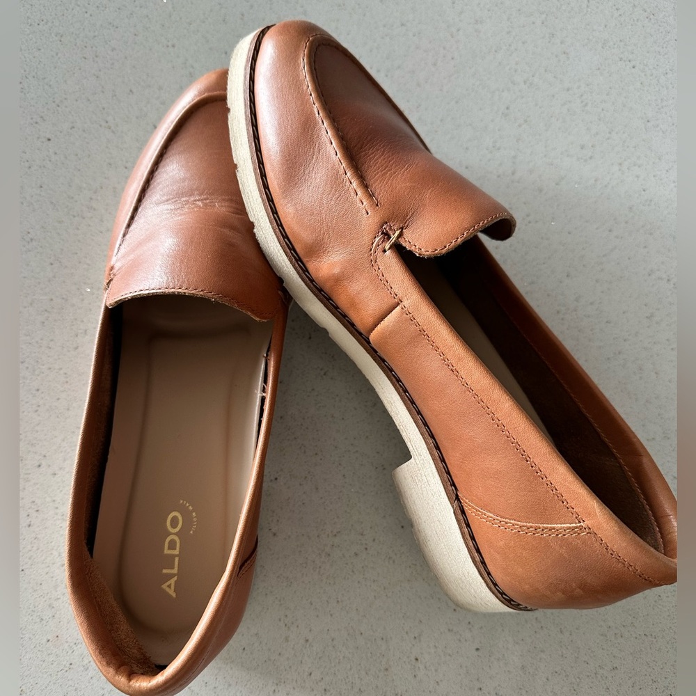 ALDO Women’s Tan Loafers